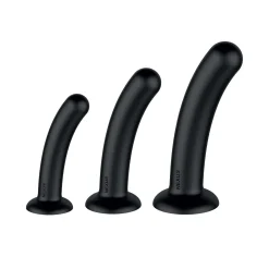 Nexus - Set Dilatateurs Dildos Anaux en Silicone - Noir