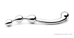Njoy Fun Wand - Dildo G-Spot/Prostate - Argent
