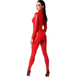 Noir Handmade – Orgia Powerwetlook Combinaison – Rouge