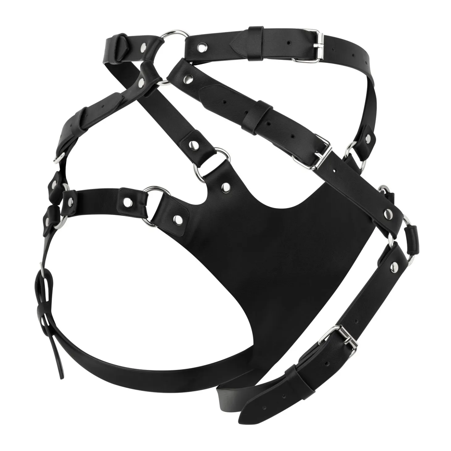 No-Parts - Blake Harnais Strap-on - Noir