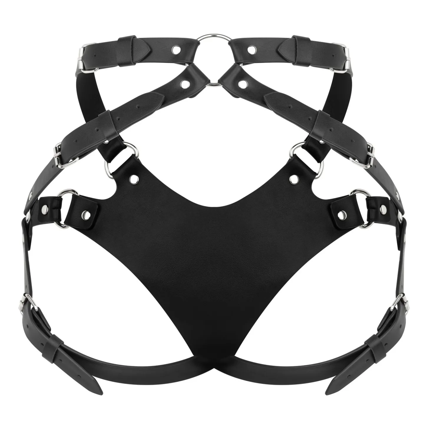 No-Parts - Blake Harnais Strap-on - Noir