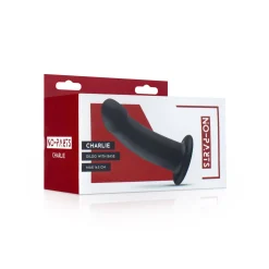 No-Parts - Godemiché Charlie 14,5 cm - Noir