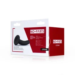No-Parts - Godemiché Logan 13,5 cm - Noir