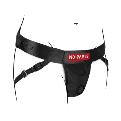 No-Parts - Harnais pour gode-ceinture ajustable avec deux anneaux