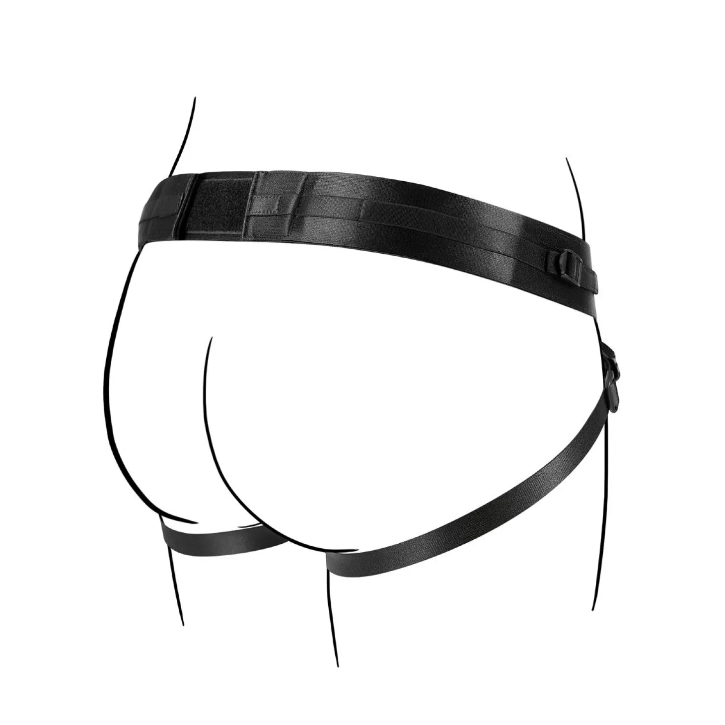 No-Parts - Jordan Harnais pour gode-ceinture ajustable