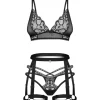 Obsessive - Blomentis Ensemble Trois Pièces - Noir