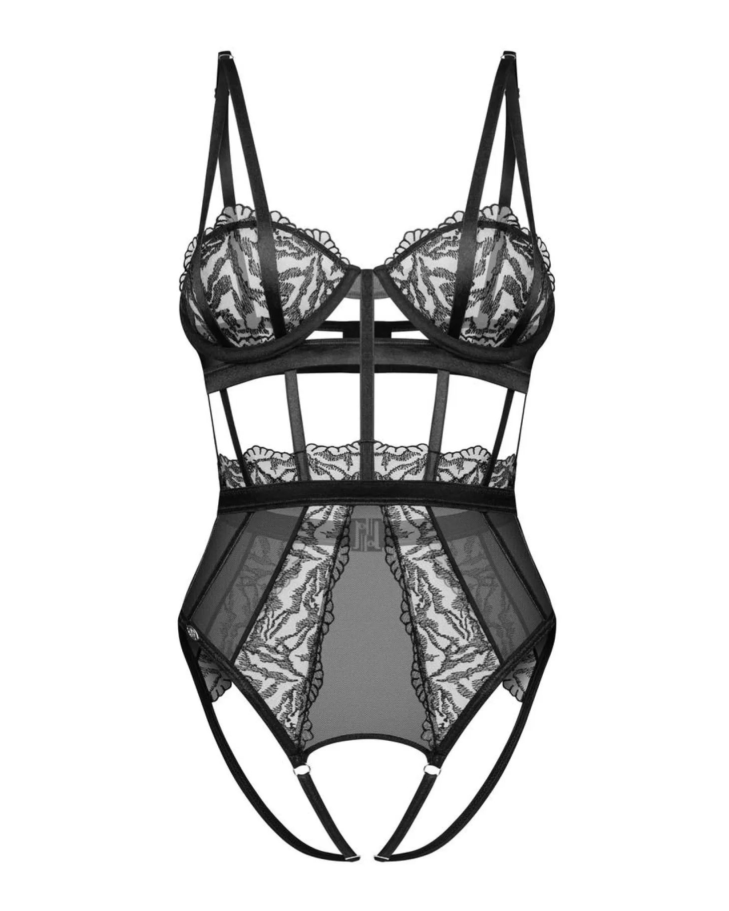 Obsessive – Body Ouvert à l’Entrejambe – Noir