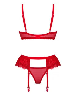 Obsessive - Chilisa Ensemble Trois Pièces - Rouge