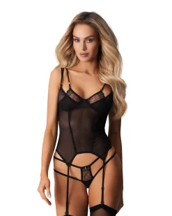 Obsessive - Corset transparent 
