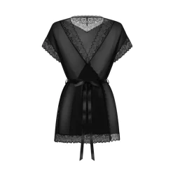 Obsessive - Deina More Peignoir - Noir
