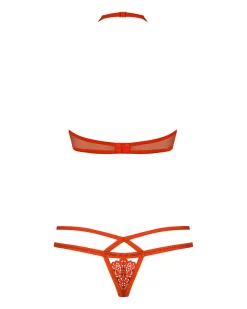 Obsessive - Ensemble soutien-gorge et string - Rouge