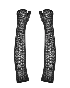 Obsessive - Gants en Dentelle A772 - Noir