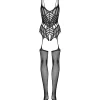 Obsessive - G139 Bodystocking - Noir