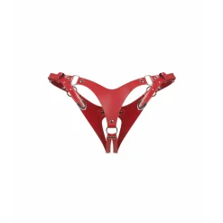 Obsessive - Inferro String Ouvert - Rouge