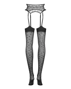 Obsessive - Isinne Bas Jarretelles - Noir