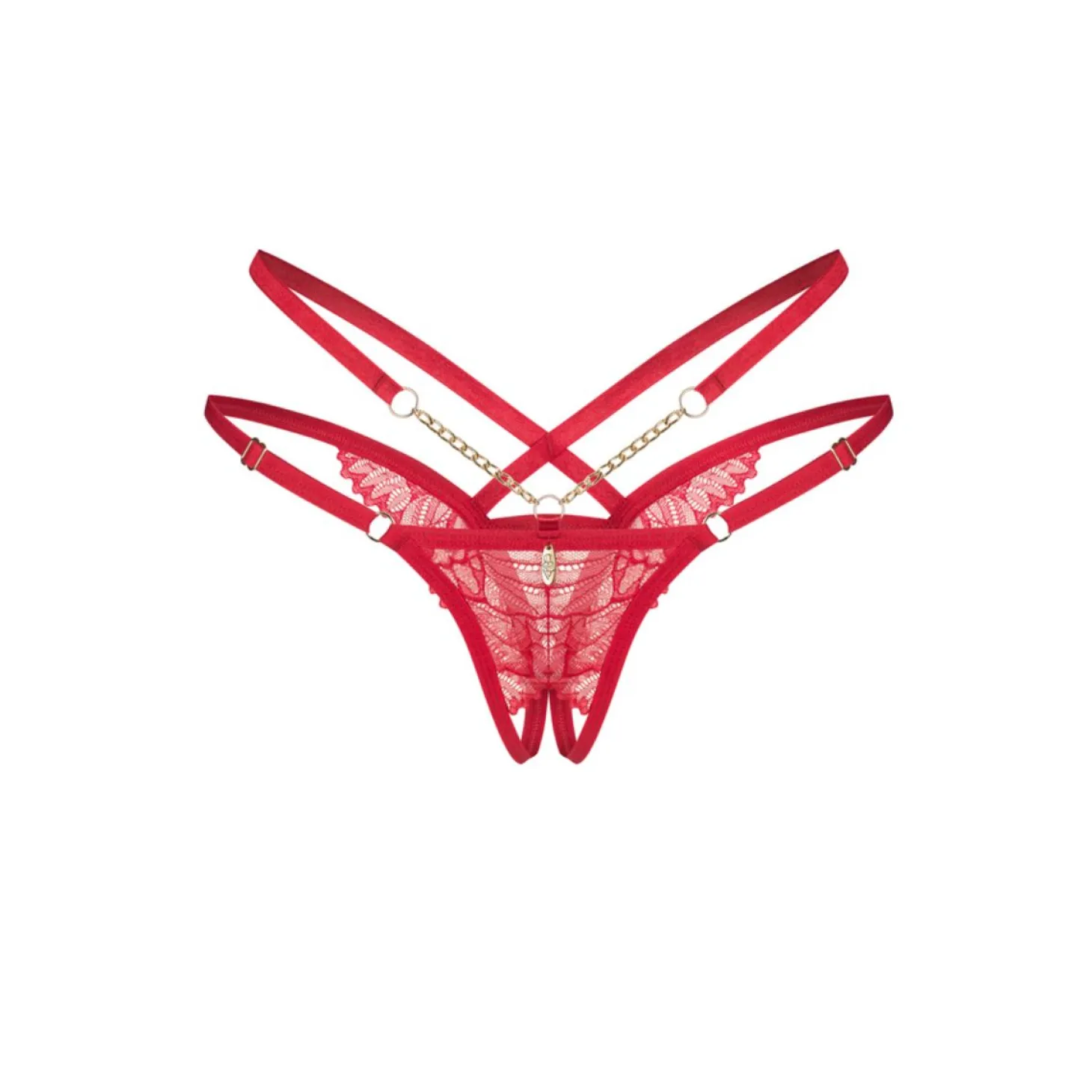 Obsessive – Matildea String Ouvert – Rouge