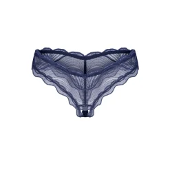 Obsessive - Nightly String Entrejambe Ouverte - Bleu