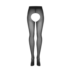Obsessive - Norless Era Collant Ouvert - Noir