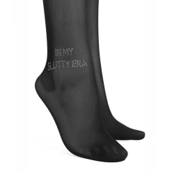 Obsessive - Norless Era Collant Ouvert - Noir