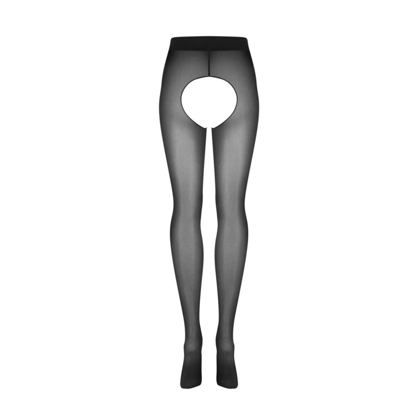 Obsessive - Norless Girl Collant Ouvert - Noir