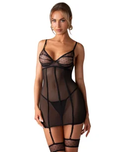 Obsessive - Nuites Chemise - Noir