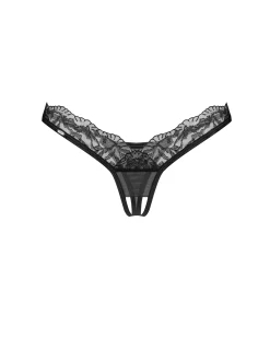 Obsessive – String Ouvert Arrowel – Noir