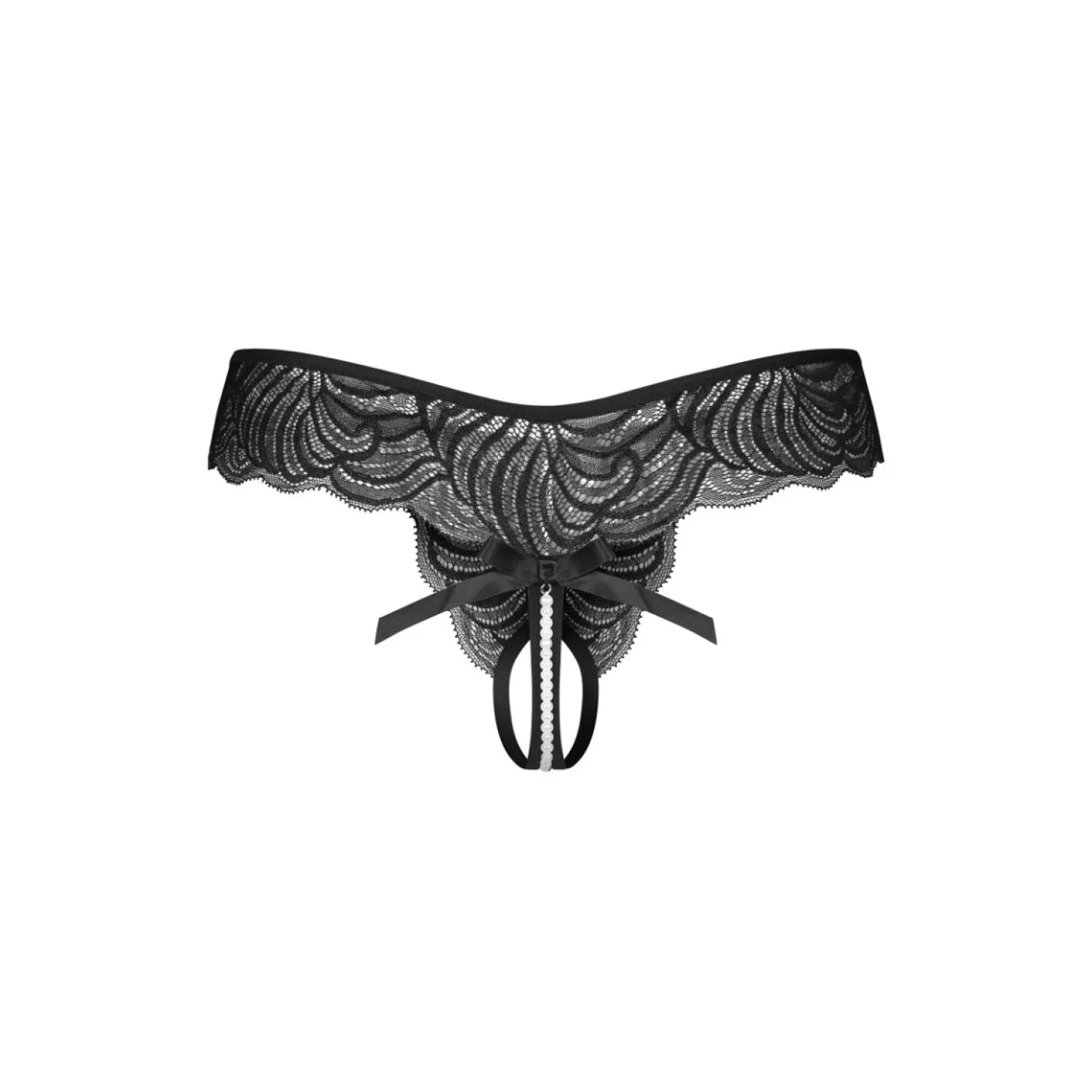 Obsessive - Trinise String Ouvert - Noir