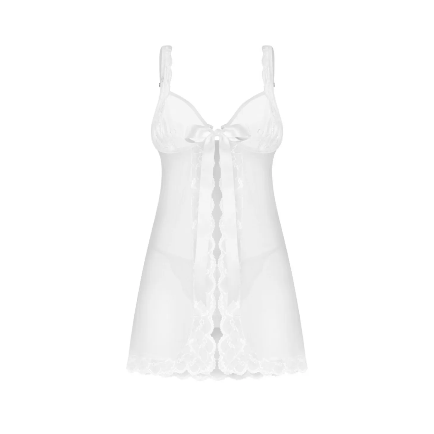 Obsessive - Weddya Babydoll - Blanc