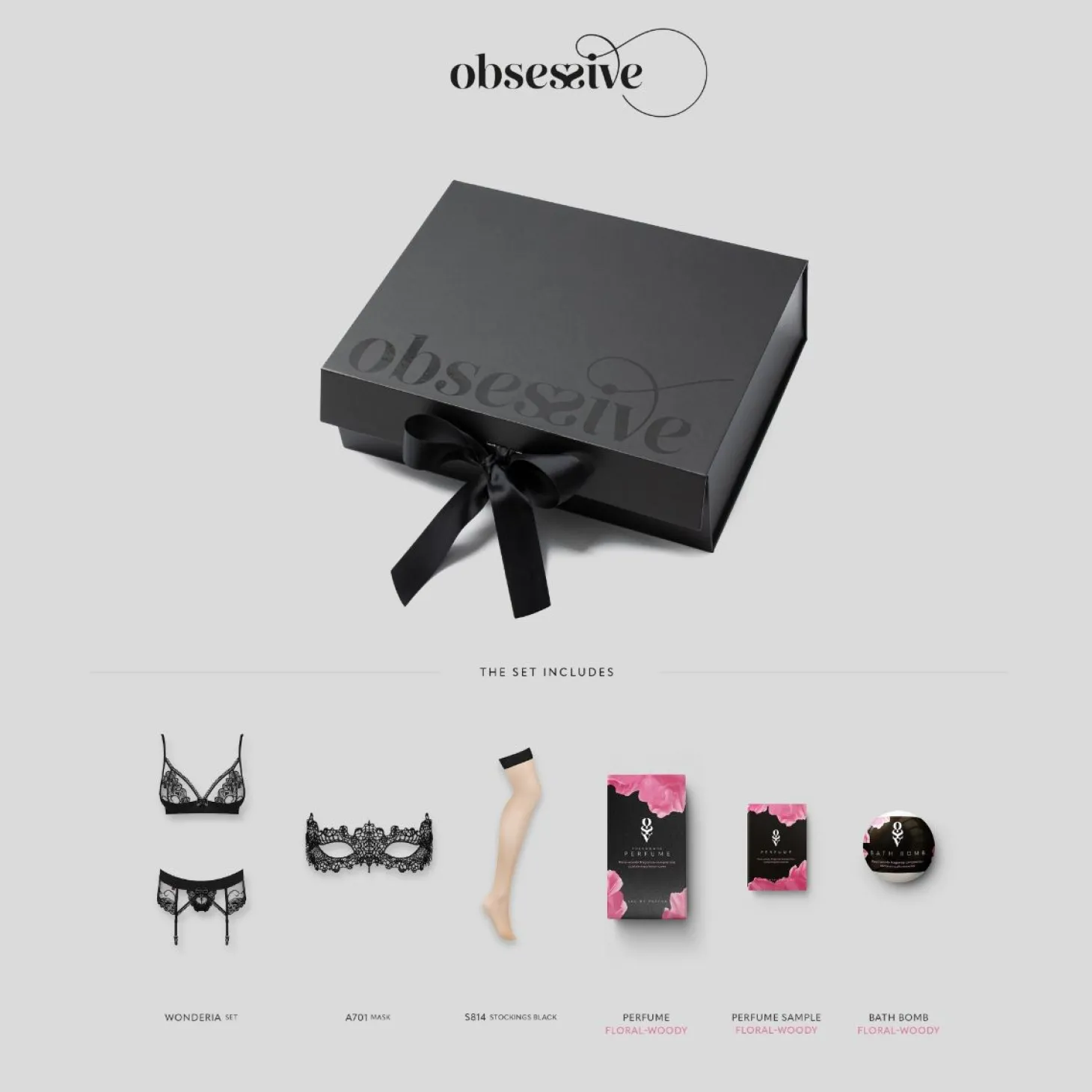 Obsessive – Wonderia Coffret Cadeau – Noir