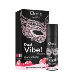 Orgie- Dual Vibe Liquid Vibrator Strawberry Gin & Tonic