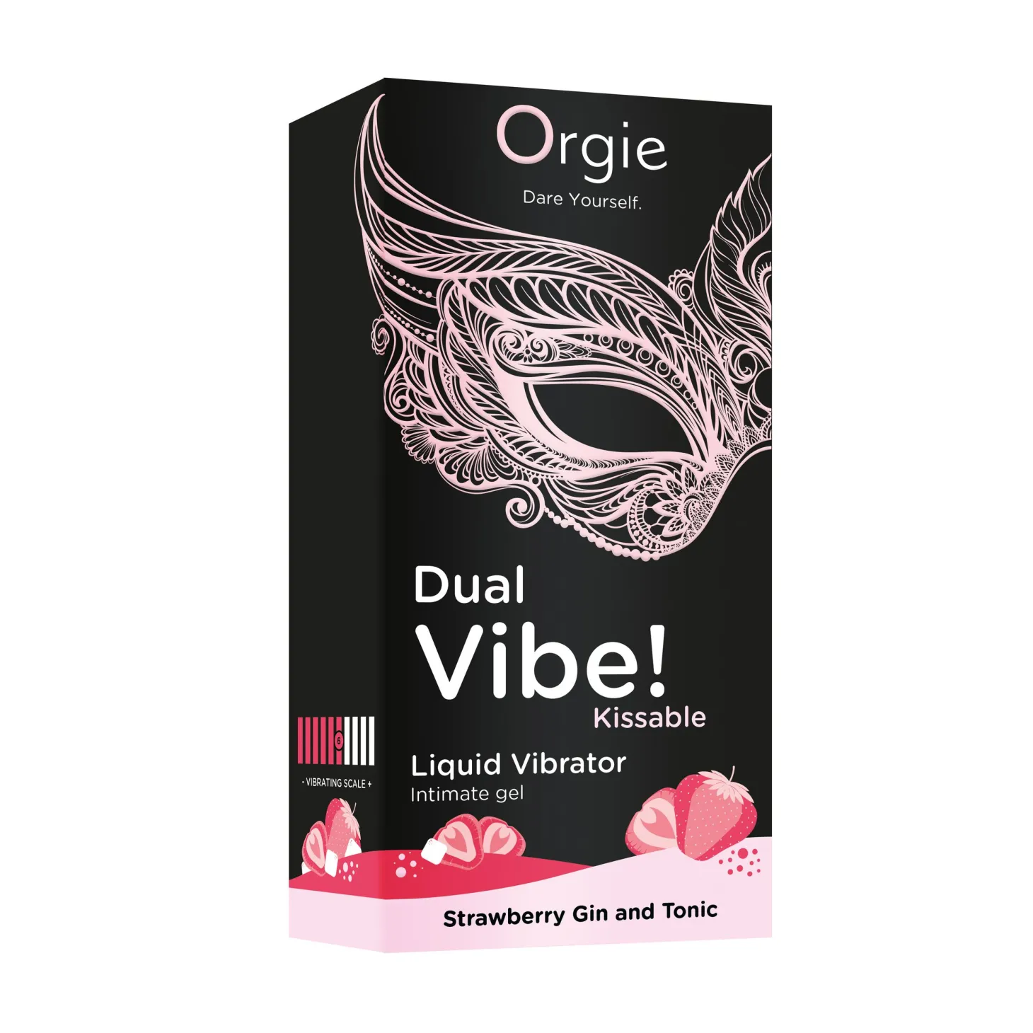 Orgie- Dual Vibe Liquid Vibrator Strawberry Gin & Tonic