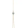 Otazu - Twin Crystal Anklet - Transparent