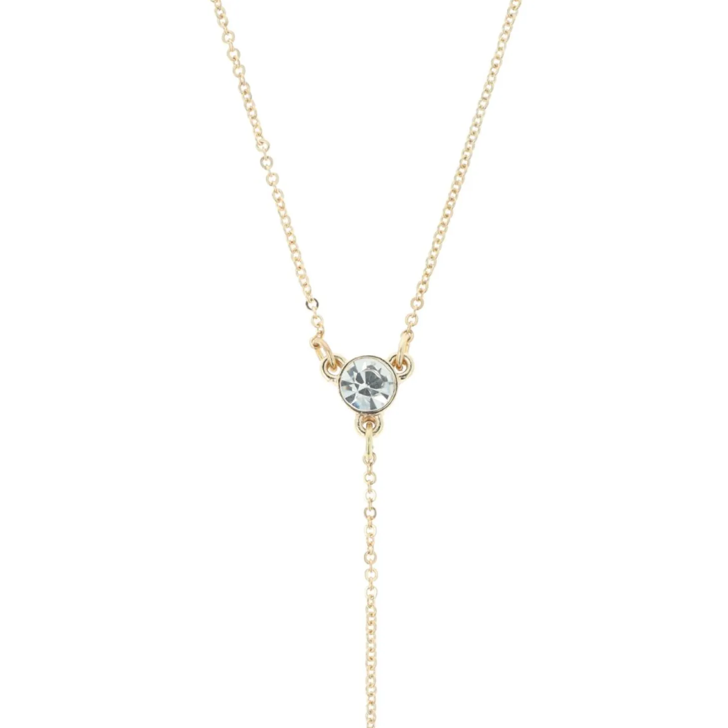Otazu - Twin Crystal Anklet - Transparent