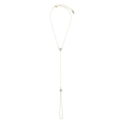 Otazu - Twin Crystal Anklet - Transparent