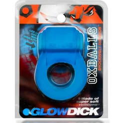 Oxballs - Glowdick Cockring With Led Blue Ice