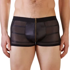 Pantalon translucide avec empiècements powernet