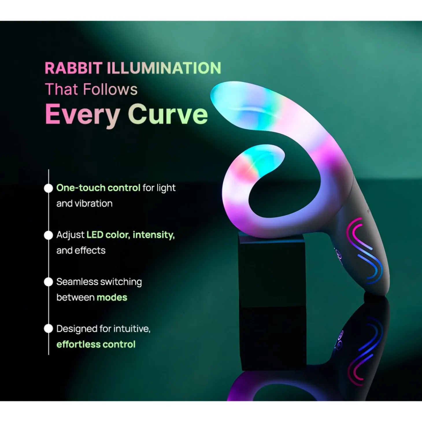 Paradise Pleasure Products - Illumination The Rabbit - Blanc