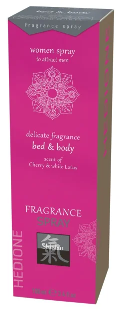 Parfum de lit et de corps de phéromone pour femmes - cerise et lotus blanc