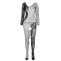 Passion - BS107 Bodystocking - Noir