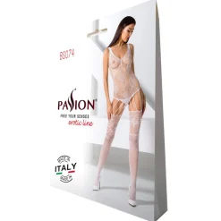 Passion - BS074 Catsuit - Blanc