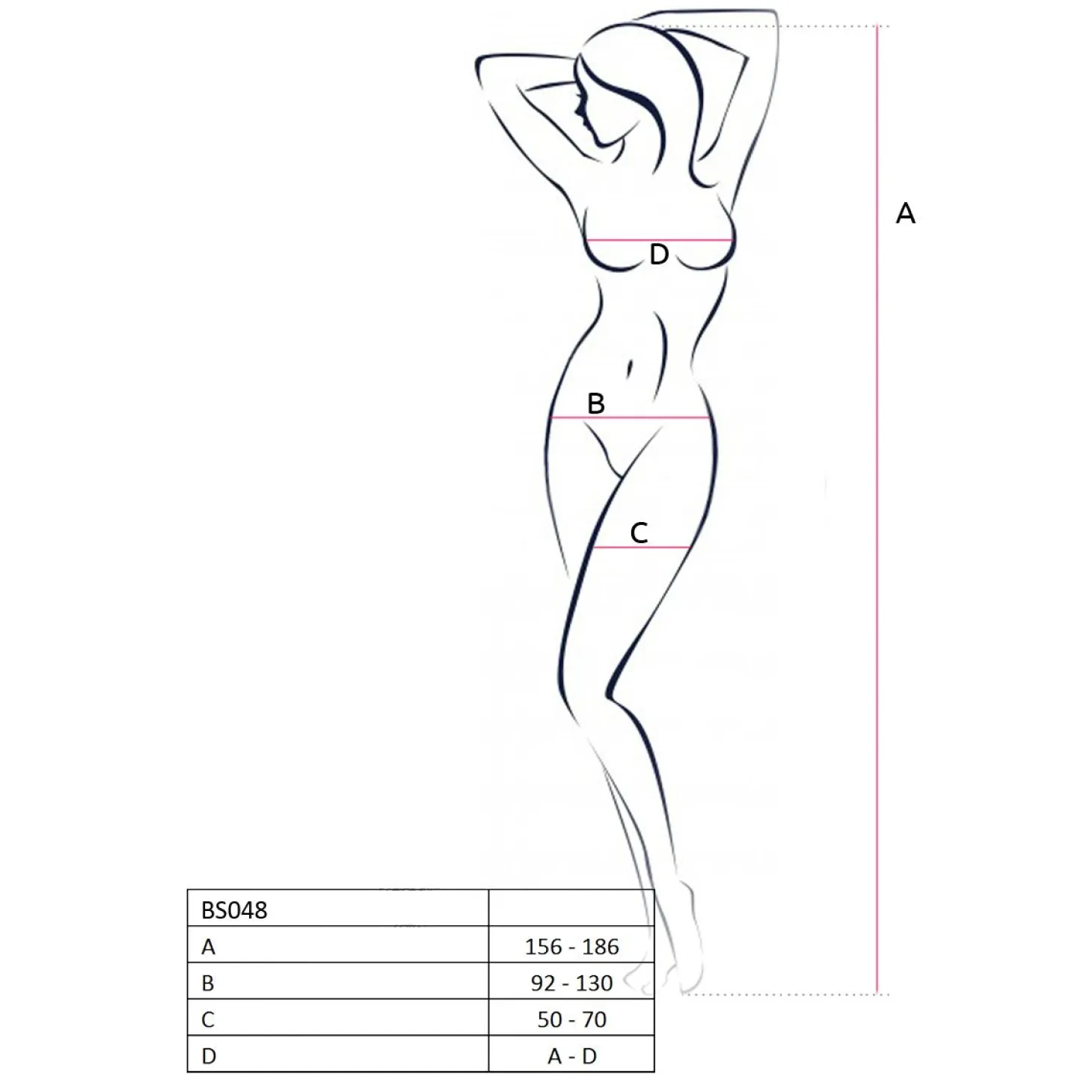 Passion - BS048 Catsuit - Noir