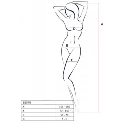 Passion - BS078 Catsuit - Noir