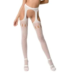Passion - S024 Strip Pants - Blanc