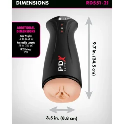 PDX Elite - Fuck-Gasm Stroker - Noir
