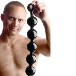 Perles anales Black Baller - XXL