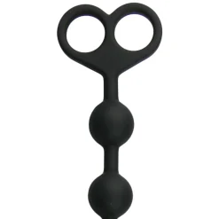 Perles anales longues en noir