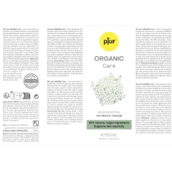 Pjur - ORGANIC Care Creme Intime - 50ml