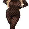 Playboy Lingerie - Ensemble 2 Pièces Playboy Bunny - Noir