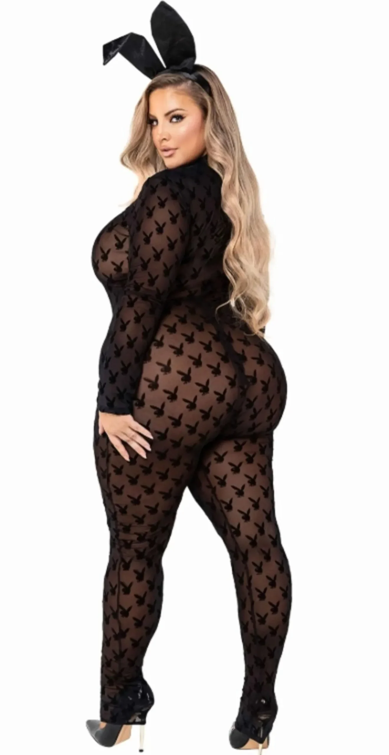 Playboy Lingerie - Ensemble 2 Pièces Playboy Bunny - Noir