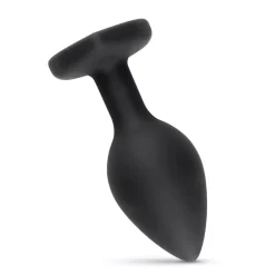 Plug Anal avec Diamant - Noir